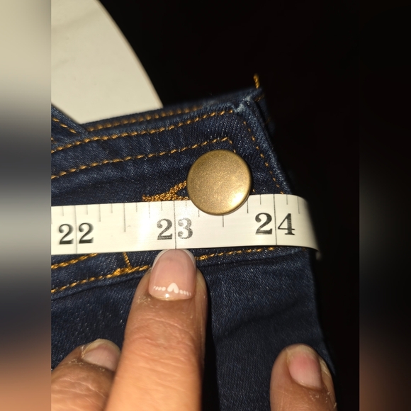 2 For $20 Dark Blue Denim Overall Jean Dress 3x NWT Plus - Picture 4 of 5